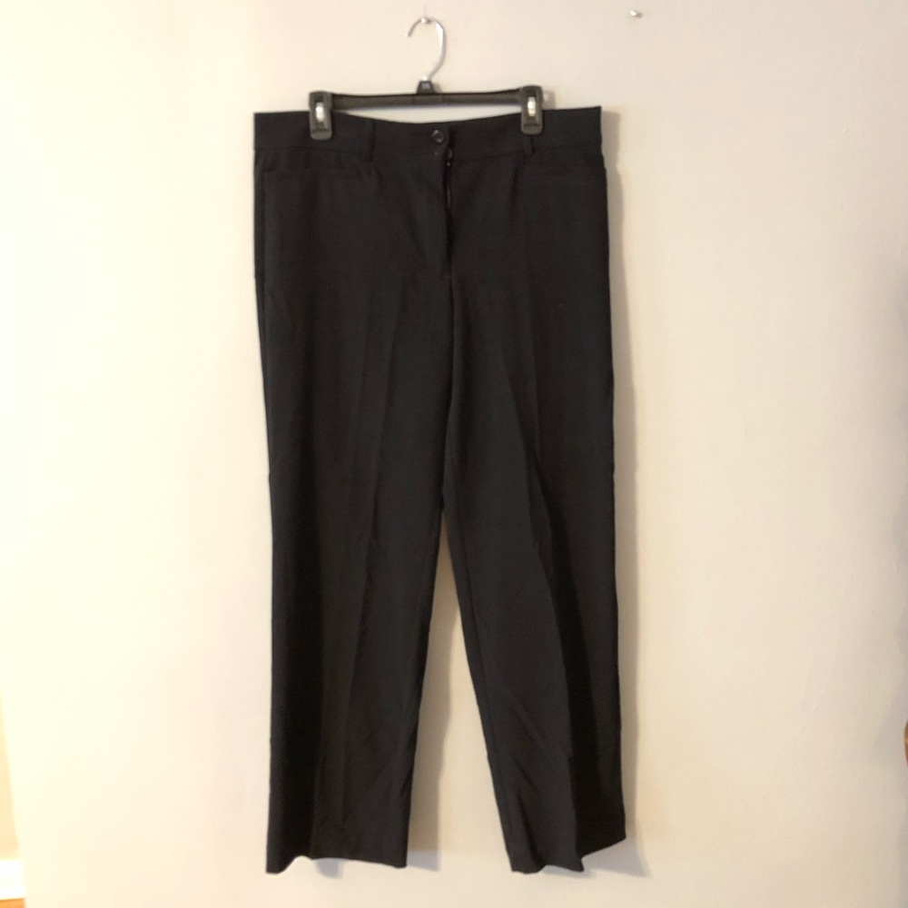 Sag Harbor stretch black dress pants